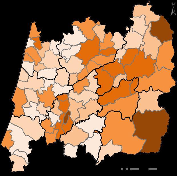 /1 habitantes (15+ anos) /1 habitantes (15+ anos) Suporte Social INDICADORES DE SUPORTE SOCIAL Local de Residência Rendimento Social de Inserção, 216 [a.