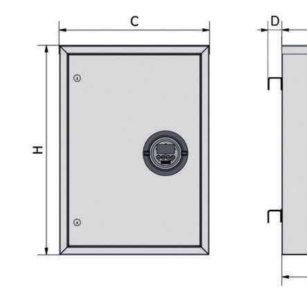 SISTEMA DE MEDIÇÃO DIMENSIONAIS DIMENSÕES (mm) DESCRIÇÃO Trecho de