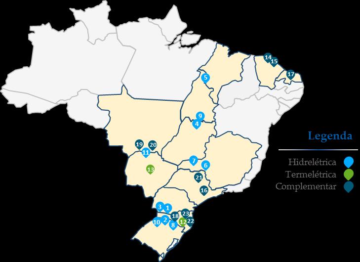 Relatório da Administração Distribuição geográfica