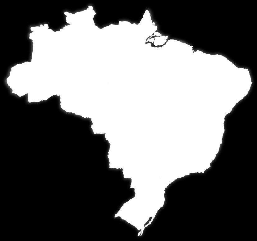 regiões. Destaca-se que a participação da região Sudeste já atingiu os patamares de 75%, o que reforça o perfil de expansões multiregionais.