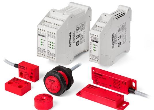 CTP-AR assim como MGB-AR com e sem bloqueio do modelo 4 EN 60947-5-2 EN 60947-5-3 EN ISO 14119 EN 60947-5-2 EN 60947-5-3 EN ISO 14119 Exemplos de solução 1 Dispositivo de avaliação CMS ou 1 relé de