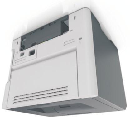 Protegendo a impressora 74 Protegendo a impressora Uso do recurso de trava de segurança A impressora é equipada com um recurso de trava de segurança.