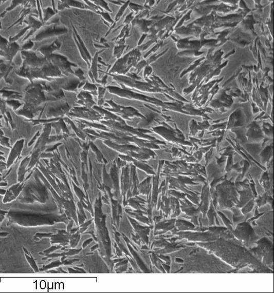 análise realizada por microscopia de transmissão, não é visível ao microscópio ótico, uma vez que se apresenta na forma de