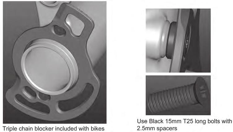 Um conjunto com todas as peças necessárias para a montagem pode ser encomendado no seu agente Scott com a ref: 219570 Adaptador para guia de