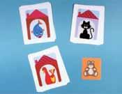9 2 Procurando Dodô - 6 cartas com casas e animais - 3 cartas Dodô