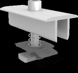 TTParafuso de ancoragem Multi Monti 25 TTEndcaps CrossRail/SingleRail 26 TTEndcaps SolidRail 26 TTConjunto grampo para-raios Multi 26 TTLigação equipotencial TerraGrif 26 TTPad, distanciador 27