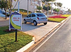 Área de espera garante agilidade na entrada do Villa Filas com muitos carros nas cancelas de