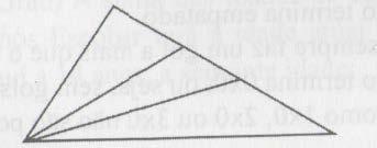 90 (Universidade do Mato Grosso) - Na figura a seguir, há três triângulos,
