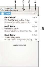 Email Configurando o e-mail Use o aplicativo de e-mail no dispositivo para enviar e receber mensagens de e-mail por meio de suas contas de e-mail.
