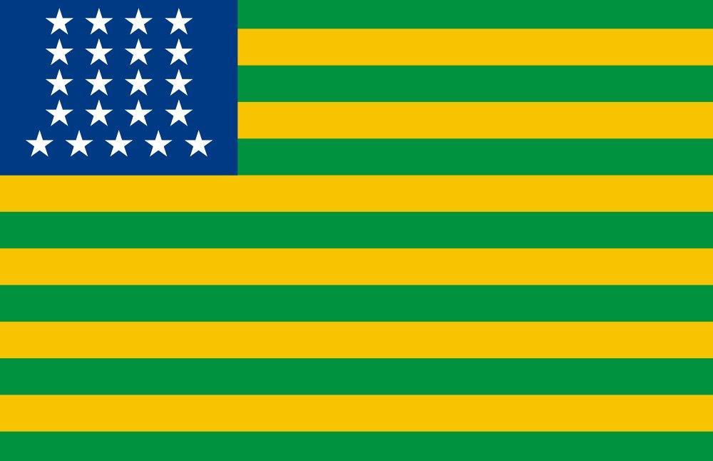 Bandeira da República (provisória) No dia 15 de novembro de 1889 o Brasil mudou de regime político: deixou de ser império e passou a ser uma república