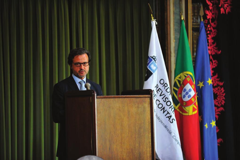 Seguiu-se a intervenção do Presidente do Conselho Nacional das Ordens Profissionais, Orlando Monteiro