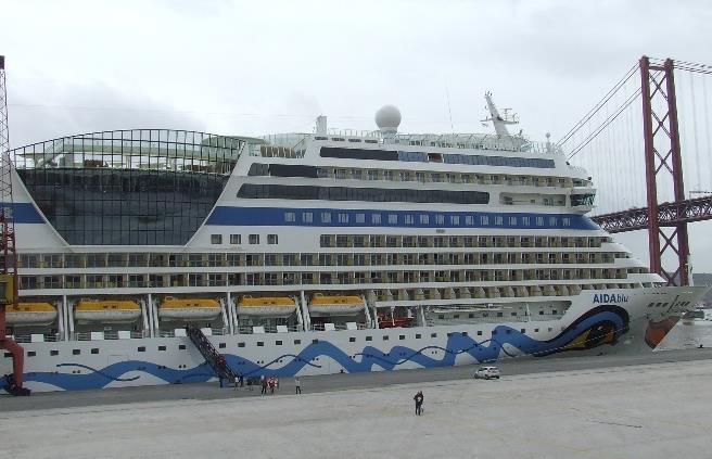 Operador Aida Cruises Agente Orey Comercio Navegação 66 Navio