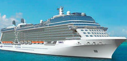 navios Navio CELEBRITY ECLIPSE Escalas 5 GT 121 878 LOA 315,0 m PAX 2 852 Operador Celebrity Cruises Agente