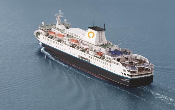 Cruises Agente Tonda Shipmanagement Navio OCEANA