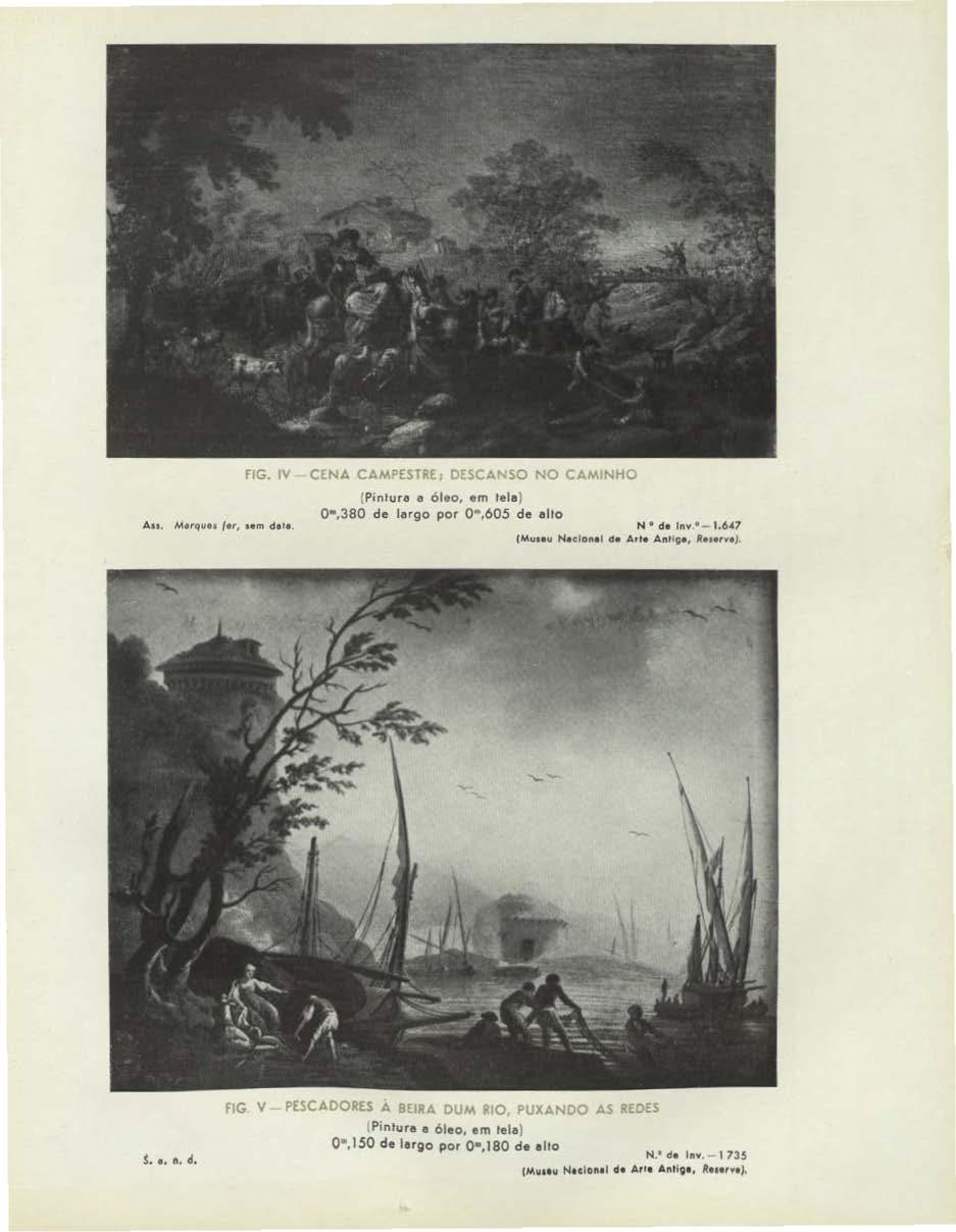 (P1nture a óleo, em tela) o,380 de largo por o,605 de alto N ' de ltw - 1.6.. 7 (MuHu Nedon I d A t AnJig, a...,.,..j, s... ' FIG V Pf.S,.