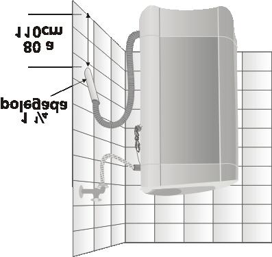 CHECANDO CONDIÇÕES PARA INSTALAÇÃO Condições elétricas - Verifique se a tensão (voltagem) de alimentação indicada na etiqueta afixada no cabo de força da lavadora é a mesma da tomada onde ela será