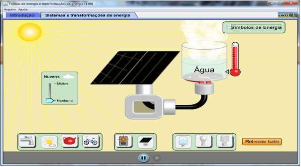 154 APÊNDICE I - Simulação computacional no PhET Interactive Simulation- RADIAÇÃO SIMULAÇÃO 3: Radiação térmica Objetivo: Verificar que efeitos da radiação térmica.