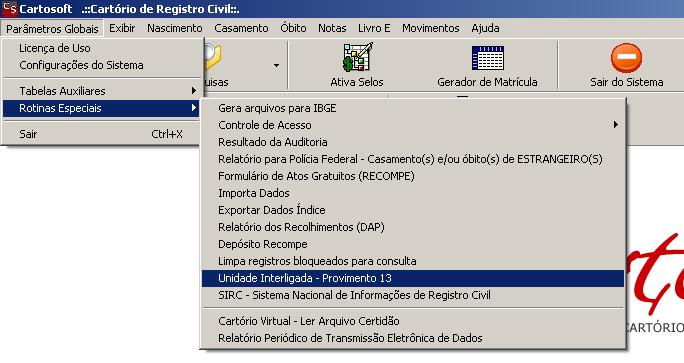 3.6 Solicitações arquivadas 2 1 1. Dados da solicitação arquivada. As solicitações em negrito significam que ainda não foram lidas. 2. Aqui o oficial ou funcionário designado deve marcar as solicitações como lidas assim que visualizálas.