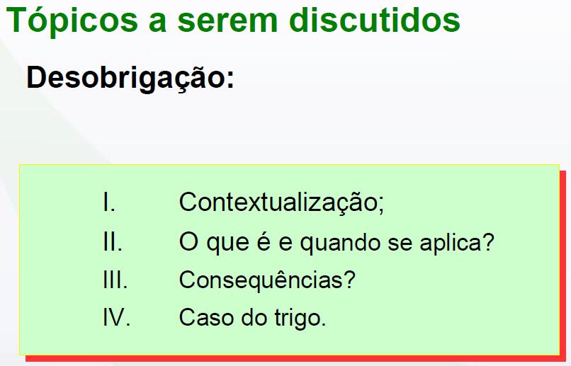 Presidente passou a palavra ao Sr.