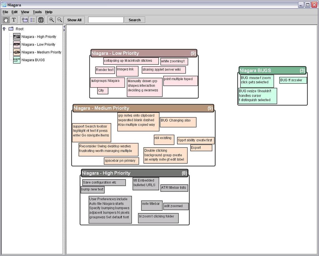 Conclusão 6 Conclusão 6.1 Trabalhos Relacionados Dentre as funcionalidades fornecidas pela interface gerada pelo framework, em destaque está a possibilidade do zoom livre.