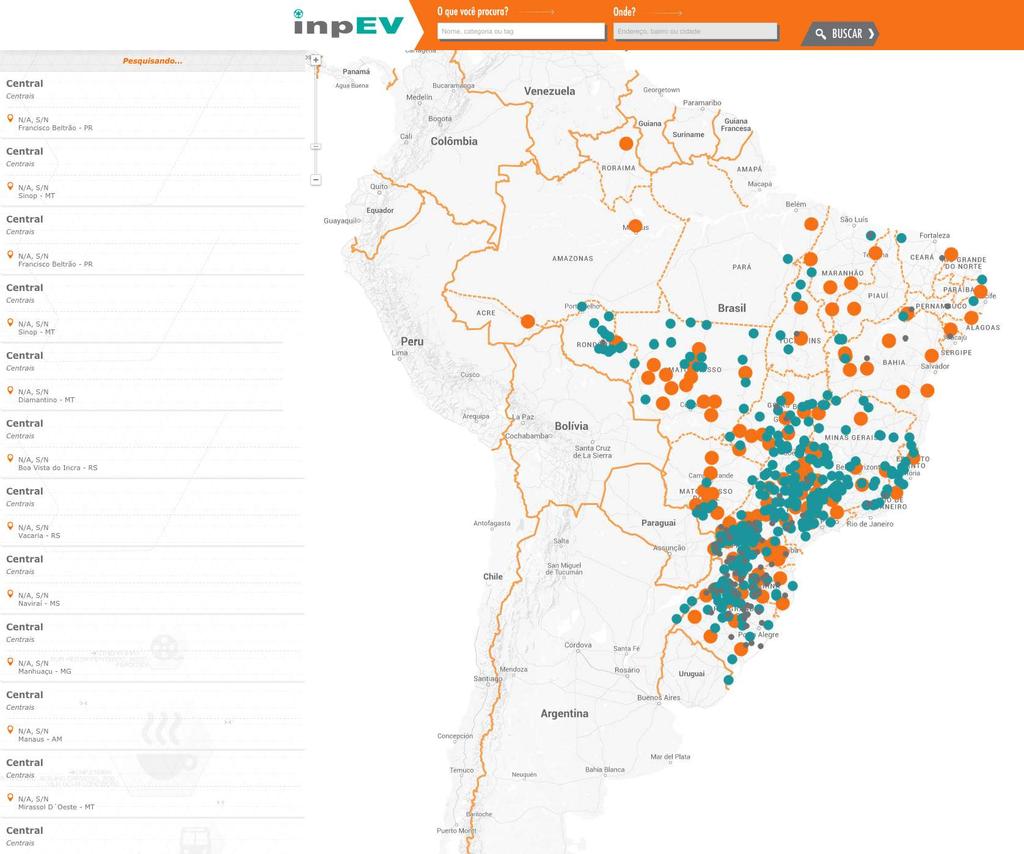 RECEBIMENTO ITINERANTE Aumento da capilaridade do Sistema Campo Limpo em áreas onde