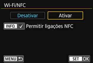 Funcionamento Básico e Definições O funcionamento básico para utilização das funções sem fios da câmara é explicado nesta secção. Siga os procedimentos abaixo. 1 2 Selecione [Definições comunicação].