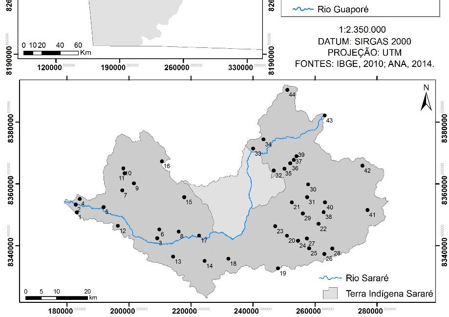 Intrusiva Guapé, Complexo Alto Guaporé, Cobertura Detrito-Laterítica Pleistocênica, Sequência Metavulcanossedimentar Pontes e Lacerda, Formação Vale da Promissão, Formação Fortuna, Formação Morro