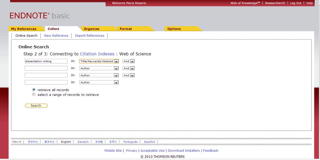 EndNote b.