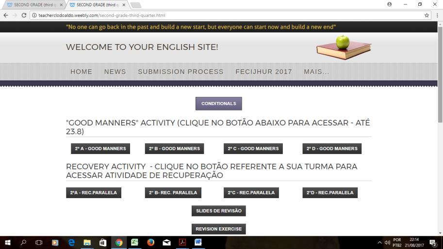 4.AVALIAÇÃO BIMESTRAL ESCRITA (4,0) Conforme acordo pedagógico interdisciplinar, o conceito será atribuído de acordo com desempenho na FECIJHUR (FEIRA DO CONHECIMENTO E INOVAÇÃO DO JOSÉ MARIA HUGO