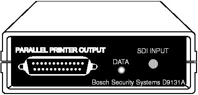 Módulo de impressora Interface de impressora paralela D9131A Uma interface por impressora Pode ser