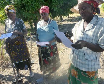 CLUBE DE AGRICULTORES DO CUNENE Início: 2013 Participantes: 1.418, 618 Mulheres Localização: Kwanhama, Ombadja O projecto Clube de Agricultores do Cunene terminou em 2016 com 1.
