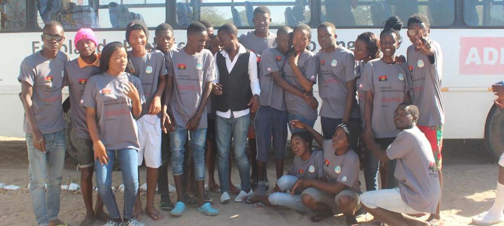 Em 2016, as escolas concentraram as suas viagens em Angola com 1.