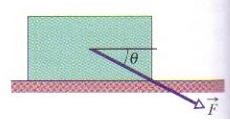 deslocá-lo em um piso plano. O Coeficiente de atrito cinético é 0, 35 (a) Qual é o módulo da força de atrito? (b) Qual é o módulo da aceleração do caixote?