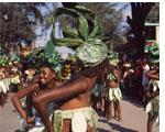 danças e desfiles Carnaval no Haiti é época de marchar, cantar, dançar, se divertir, relaxar e um momento em que a sociedade aceita qualquer e quase todos os tipos de