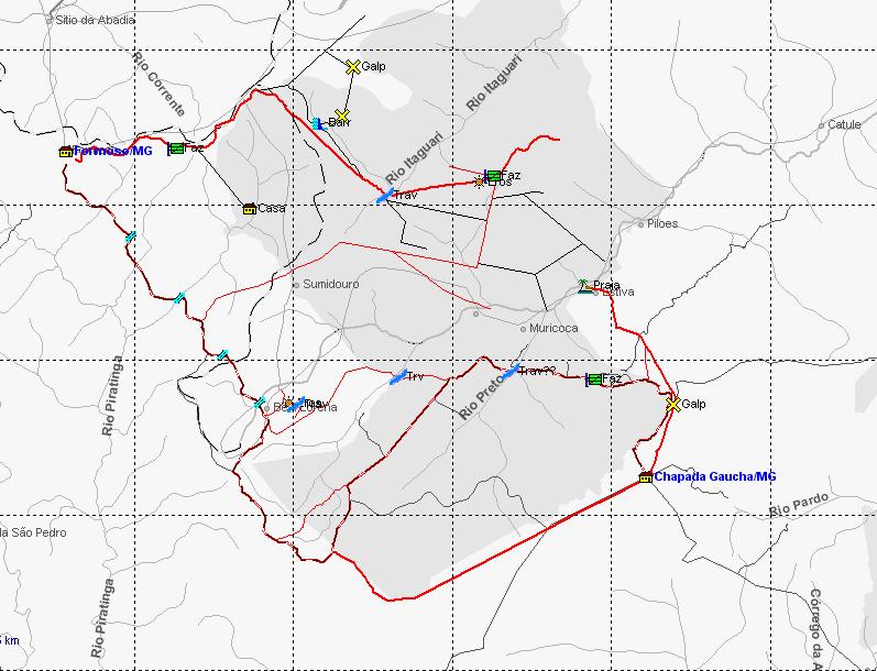 Formoso/MG Chapada Gaucha/MG Seguiremos com destino ao município Chapada