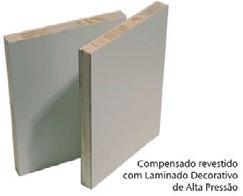 Apresentam uma linha exclusiva de Compensados Revestidos com os Laminados Decorativos de Alta Pressão (AP), os quais vão facilitar, e muito, o dia a dia dos marceneiros.