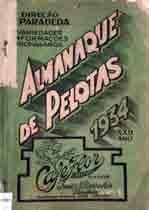 Na capa de 1934, foram utilizadas poucas cores, tons de verde, preto e branco, e o destaque fica a cargo da exibição do título