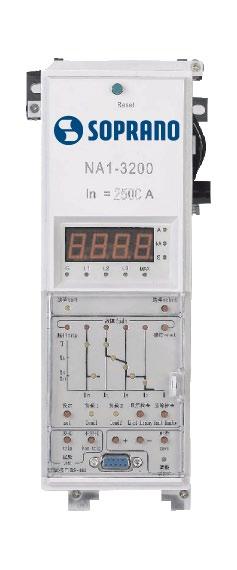 Relé de Proteção Microprocessado Aparência e Painel de Ilustração Faixa de Ajuste (Ir1) Tempo Ajuste (1,5Ir1) Proteção Sobrecarga (L) 0,4 a 1In 15s a 480s Botão Reset Proteção Curto Circuito