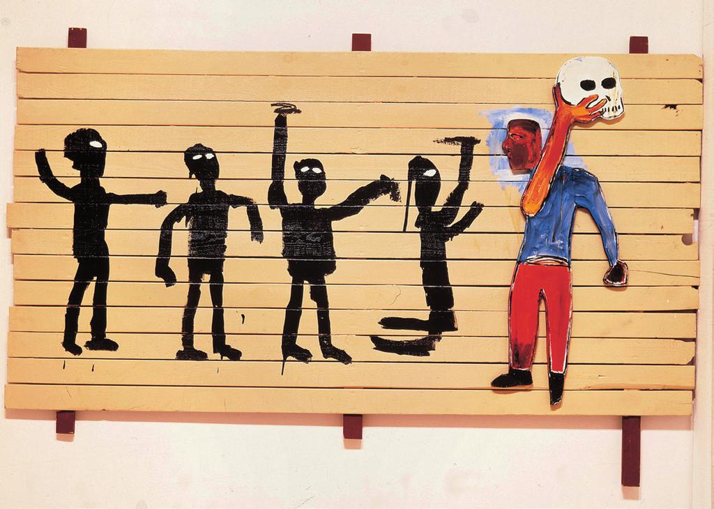 Subsolo, térreo e 1º, 2º, 3º e 4º andares The Estate of Jean-Michel Basquiat. Licensed by Artestar, New York. JEAN-MICHEL BASQUIAT OBRAS DA COLEÇÃO MUGRABI Até 7/4-9h às 21h Classificação: livre.