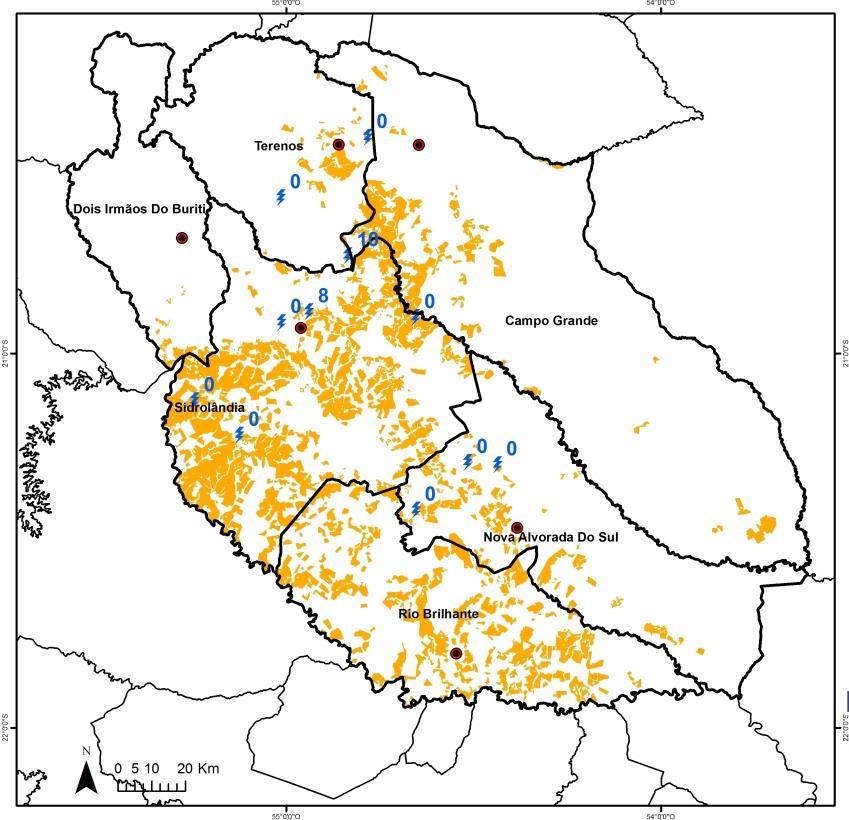 Região Centro - Norte Municípios: Bandeirantes, Rio Verde de MT e São Gabriel do Oeste Início do plantio: entre 04/10 e 28/10 Variedades: 8473 RSF foi a mais citada Plantas daninhas: difícil controle