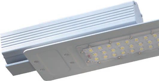 Luminária Urbana LED Compacta Linha Pequeá nalógico 0-10V DPS Proteção Contra Surto de Tensão Mean Well