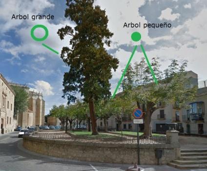 O símbolo 540 (X) de objeto especial representa postes de uma vedação antiga. o Características do percurso: Partida próxima da meta e zona de parking.