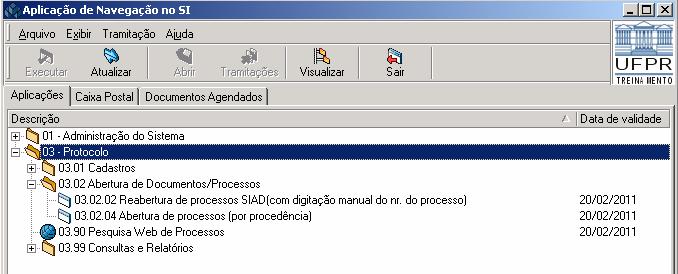 O sistema possui controle de digitação de senha errada: após a terceira tentativa errada, o sistema é automaticamente encerrado.