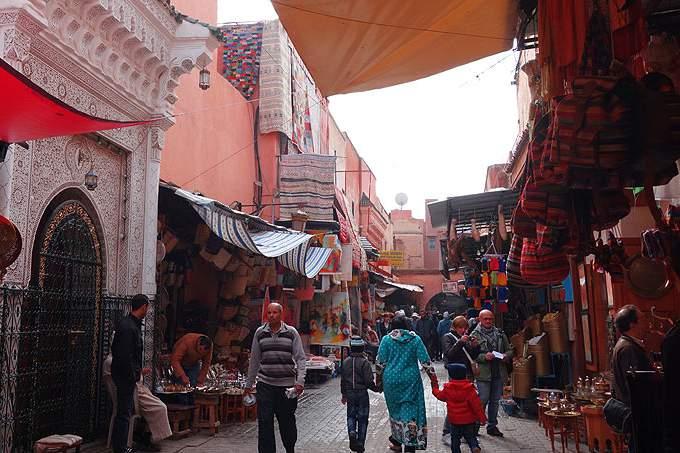 Marrakech Mercado antigo Museu de