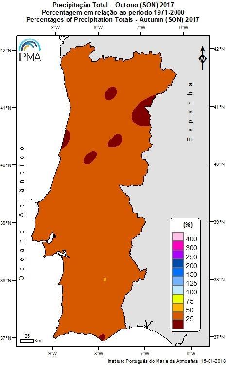 Fi 5º utn mais quente desde 2000 e 12º mais quente desde 1931 cm valr de temperatura média de 17.39 C, 1.12 C acima d valr nrmal.