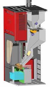 13,5 AIR Air Air Automatic SENZA ALIMENTAZIONE ELETTRICA A TIRAGGIO NATURALE modello brevettato Fiore Air: 10,5 kw Fiore Air: 1,5-2,5 kg/h Fiore Air: 280 m³ FIORE AIR Cuoio Stufa Air a tiraggio