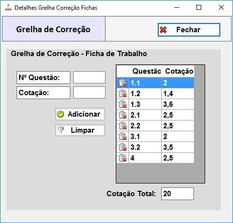 7.b.3 - Grelha de Correção de Fichas de Trabalho 7.