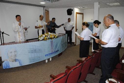 No dia 15AGO, por ocasião do 63º aniversário da Policlínica Naval Nossa Senhora da Glória foi realizada uma Celebração Ecumênica em Ação