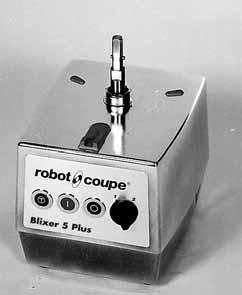 ACABA DE ADQUIRIR UM BLIXER 5 Plus BLIXER 5V.V. BLIXER 6 BLIXER 6V.V. ROBOT-COUPE desenvolveu um novo conceito de máquina: o BLIXER.