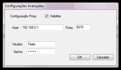 Habilitar Portabilidade Para que as configurações feitas a partir deste item tenham validade, é necessário que na aba rede esteja selecionado algum dispositivo.